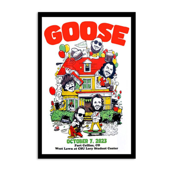 Goose Fort Collins West Lawn Oct 7 2023 Poster