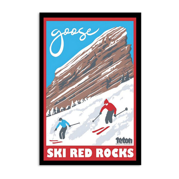 Goose Red Rocks Amphitheatre Morrison Co October 2023 Poster