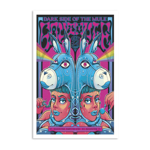 Gov't Mule At The St Augustine Amphitheatre October 14 2023 Poster