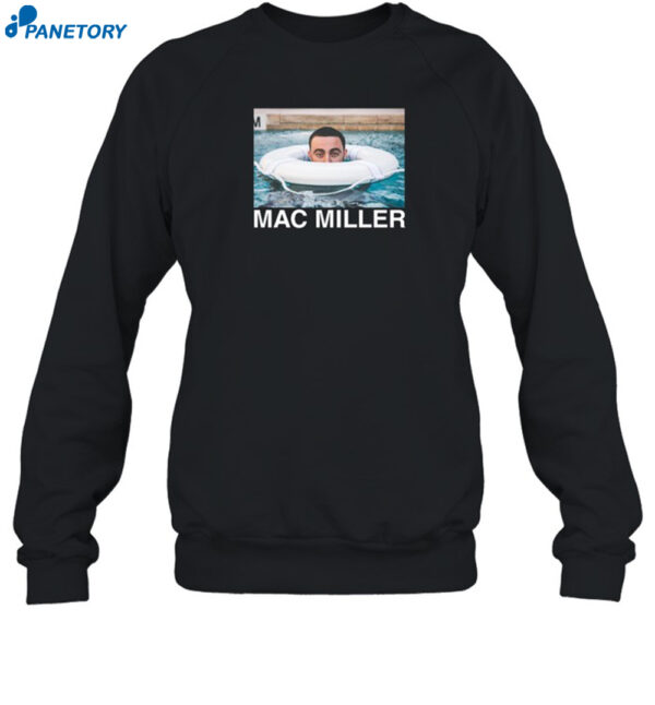 Grayson Waller Wearing Pool Mac Miller Shirt