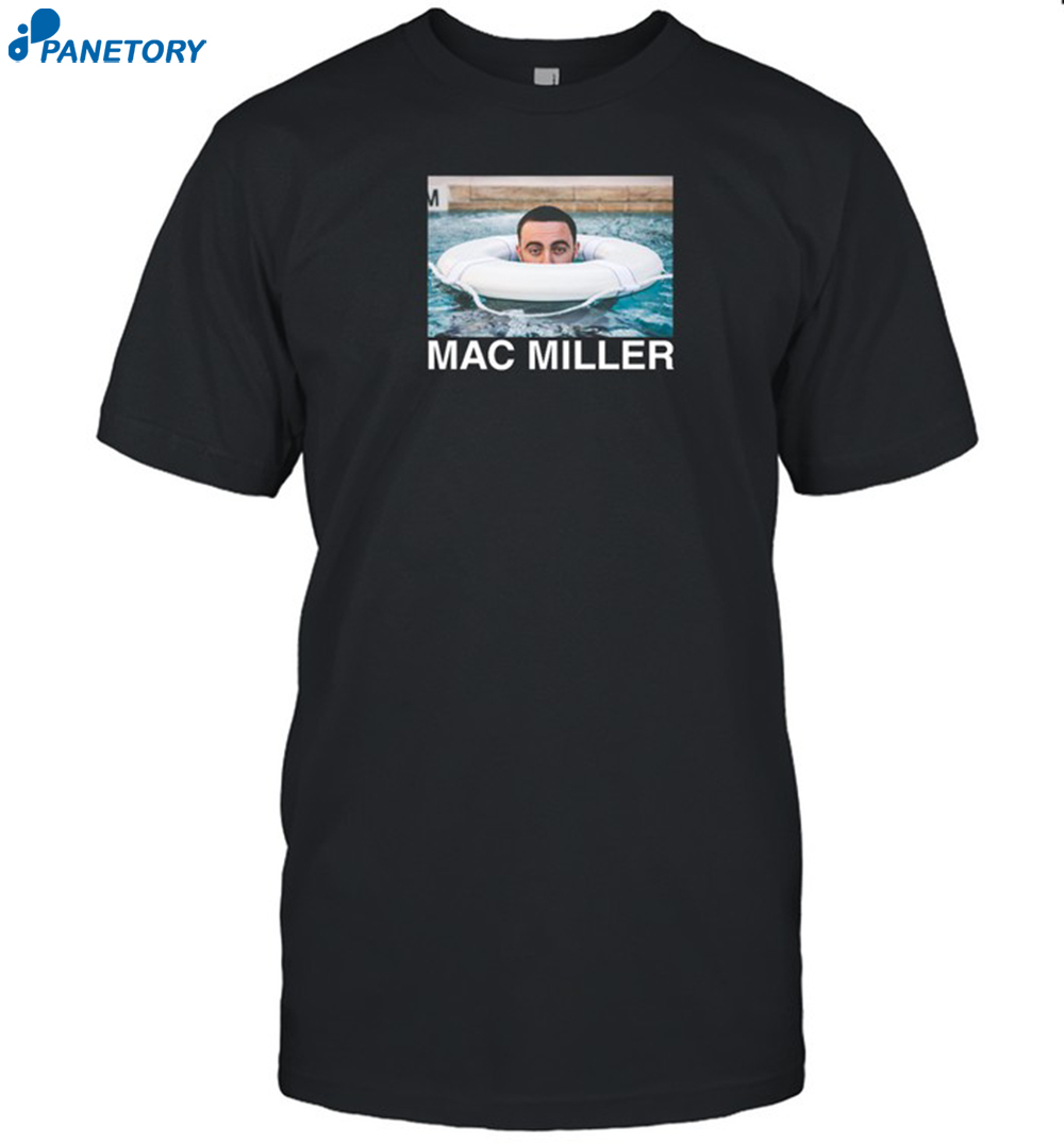 Grayson Waller Wearing Pool Mac Miller Shirt