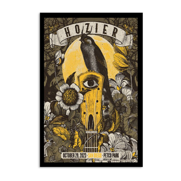 Hozier Event San Diego Petco Park 29 October 2023 Poster