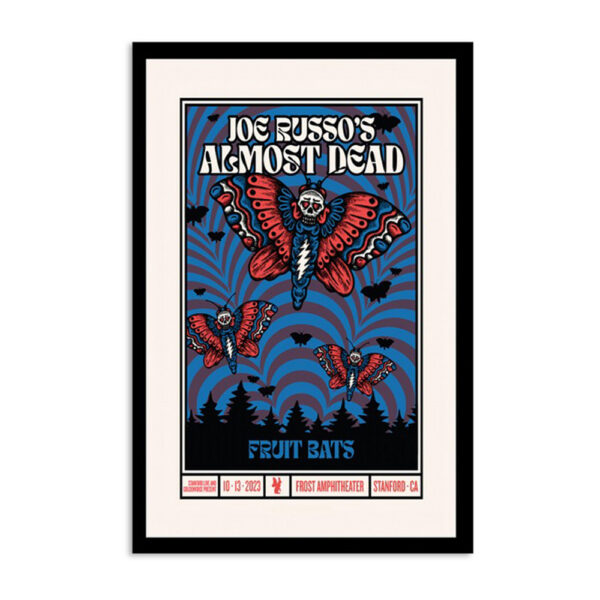 Joe Russo's Almost Dead Stanford Frost Amphitheater Oct 13 2023 Poster