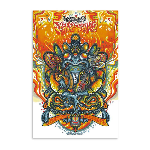 Les Claypool's Fearless Flying Frog Brigade October 25 2023 Philadelphia PA Poster