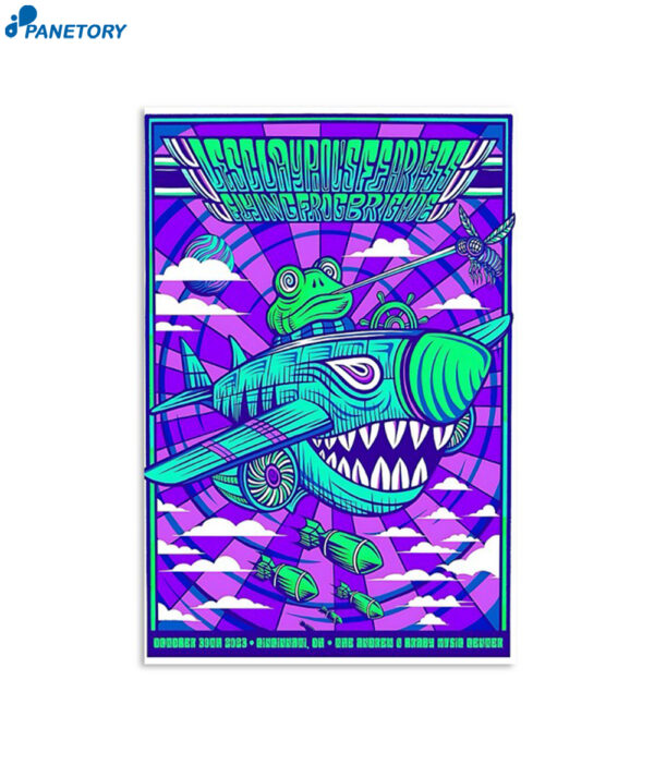 Les Claypool'S Fearless Flying Frog Brigade October 30 2023 Poster