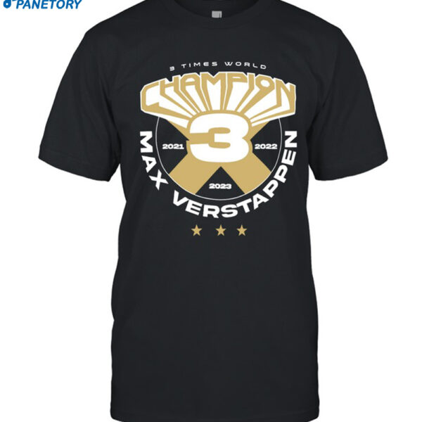 Max Verstappen Drivers Champion 2023 Shirt