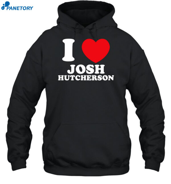 Miffydeliveryservice I Love Josh Hutcherson Shirt