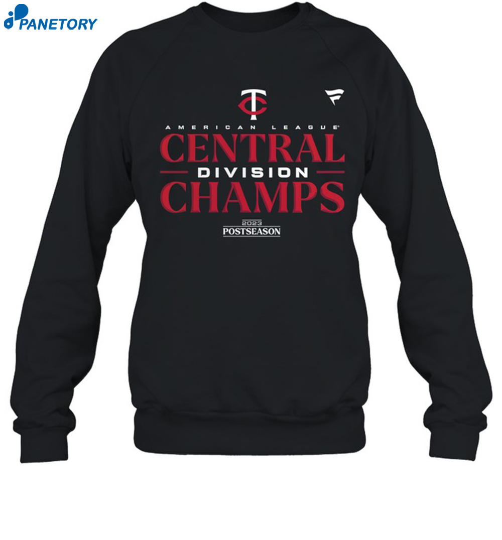 Minnesota Twins Al Central Division Champions 2023 Shirt 2023