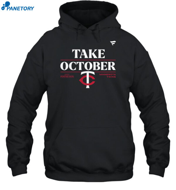 Minnesota Twins Take October 2023 Postseason Shirt