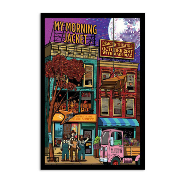 My Morning Jacket October 21 2023 Beacon Theatre New York Poster