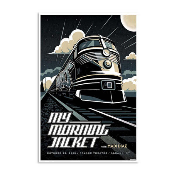 My Morning Jacket October 25 2023 Palace Theatre Ny Poster