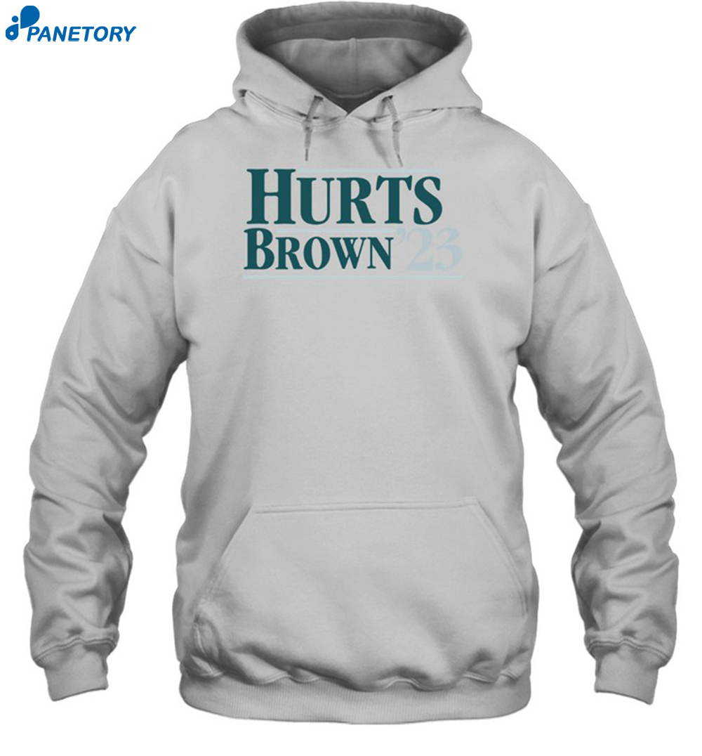 Philadelphia Eagles Jalen Hurts Hurts Brown 23 Shirt 2