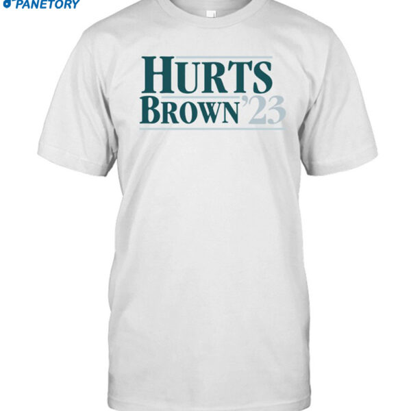 Philadelphia Eagles Jalen Hurts Hurts Brown 23 Shirt