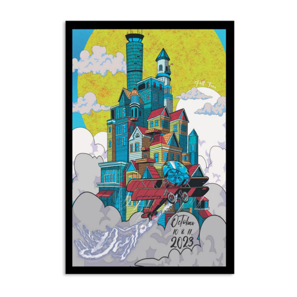 Phish Fall Tour Dayton Oh October 10 2023 Poster