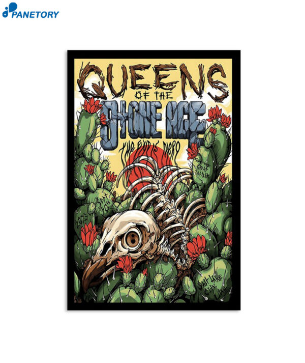 Queens Of The Stone Age Magna The Great Saltair Sept 30 2023 Poster