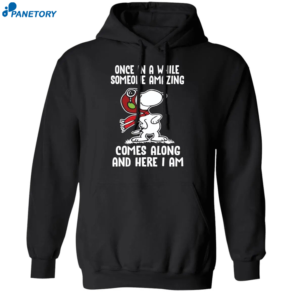 Snoopy Once In A While Someone Amazing Comes Along Shirt 7 Snoopy Once In A While Someone Amazing Comes Along Shirt 1