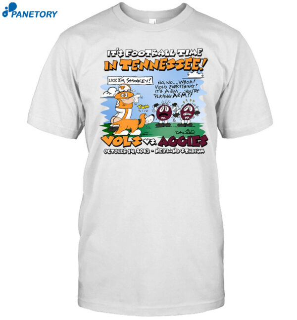 Tennessee Vs Texas A&Amp;M Gameday Shirt
