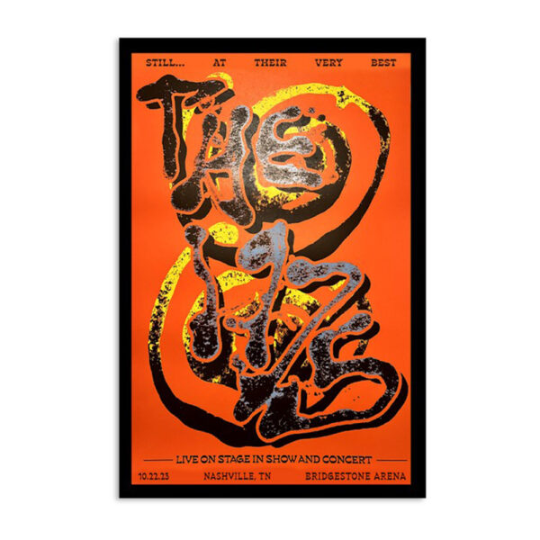The 1975 Bridgestone Arena Nashville Tn October 22 2023 Poster