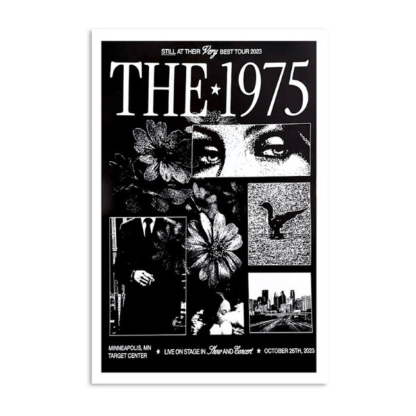 The 1975 Minneapolis Mn October 26 2023 Poster