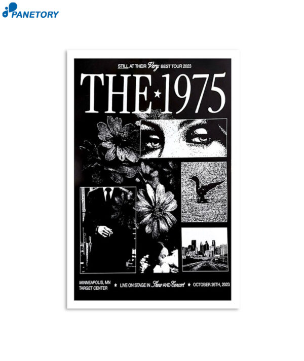 The 1975 Minneapolis Mn October 26 2023 Poster
