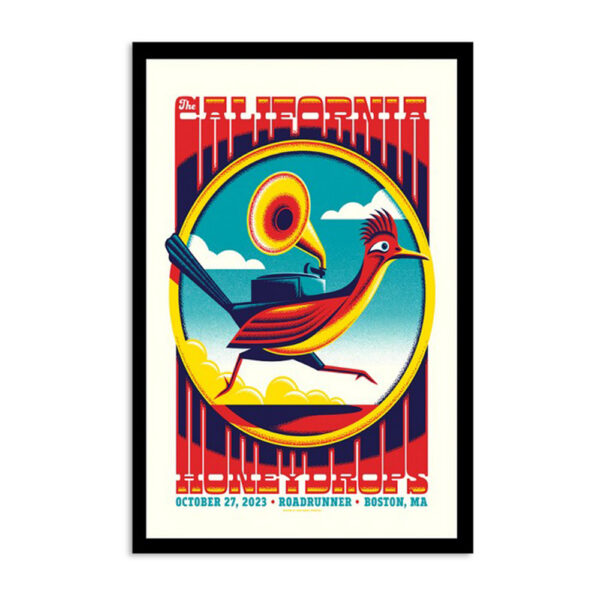 The California Honeydrops Show Roadrunner October 27 2023 Poster