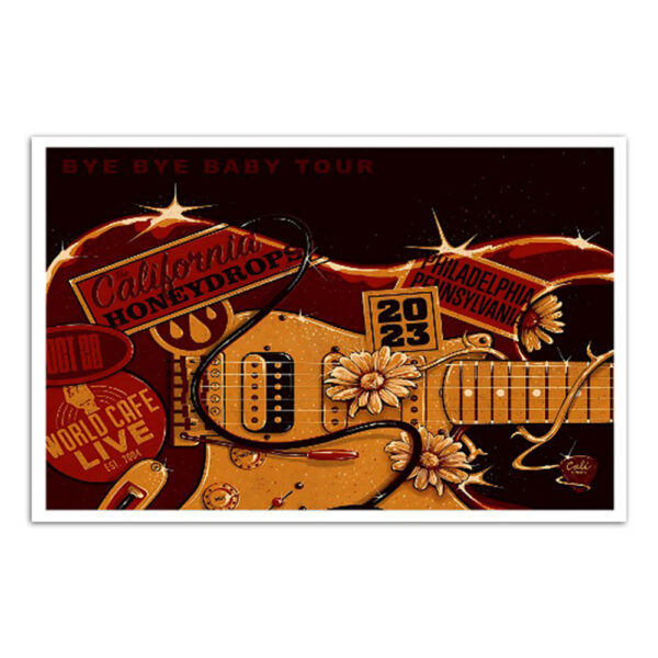 The California Honeydrops World Cafe Live Oct 28 2023 Poster