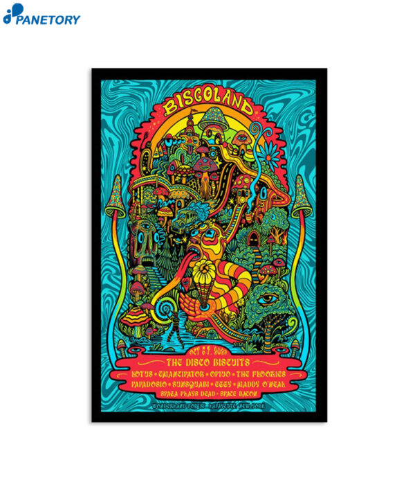 The Disco Biscuits Wonderland Forest October 6 2023 Poster