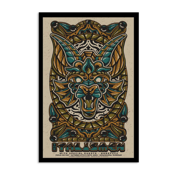 The Talismen Birmingham Ferus On 41st October 27 2023 Poster