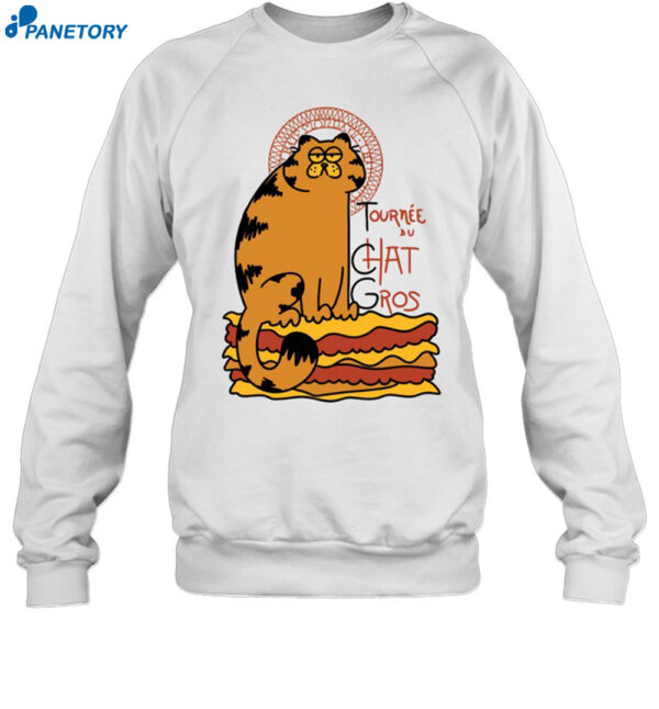 Tournee Chat Gros Shirt