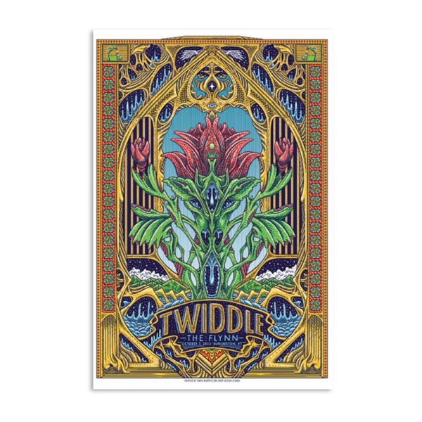 Twiddle Tour Flynn Center Burlington Oct 7 2023 Poster