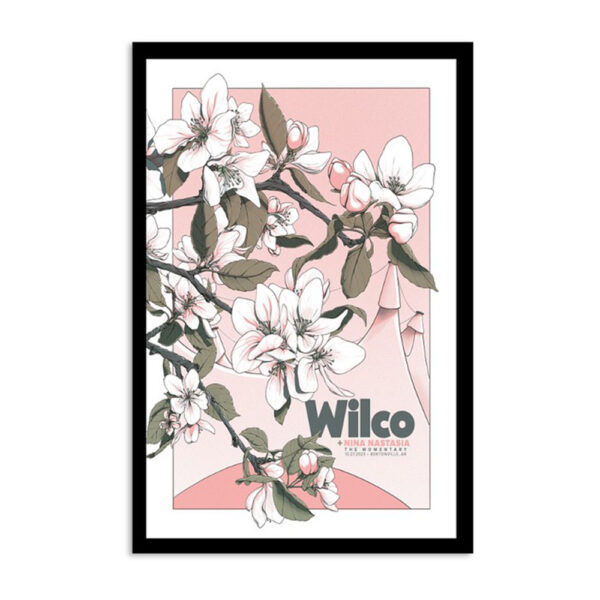 Wilco Concert Tour At The Momentary October 27 2023 Poster