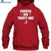 Alabama Fourth And Thirty One Shirt 2