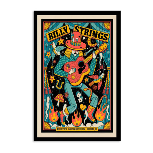 Billy Strings Carlswerk Victoria Cologne De November 10 2023 Poster