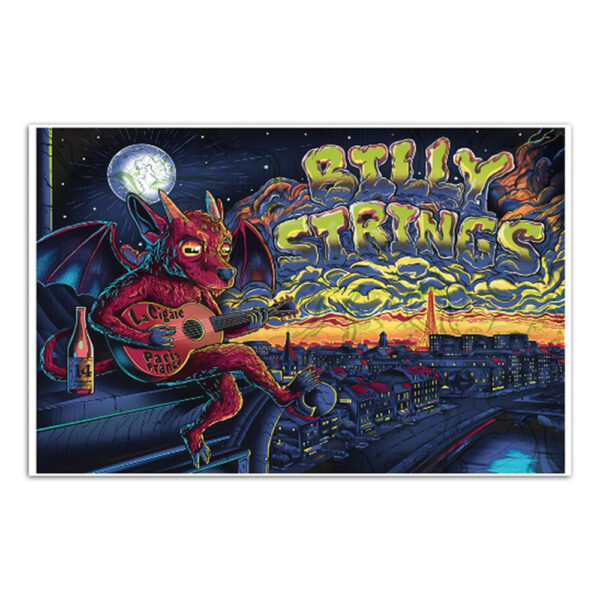 Billy Strings November 14 2023 La Cigale Paris France Poster