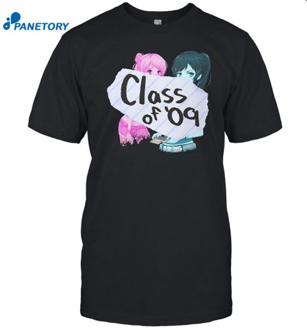 Class Of '09 Color Girl Shirt