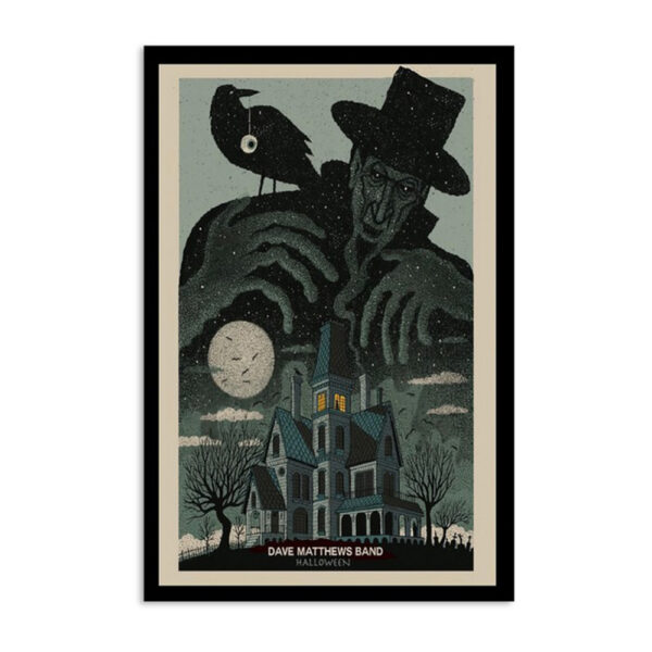 Dave Matthews Band Oct 31 2023 Halloween Show Poster