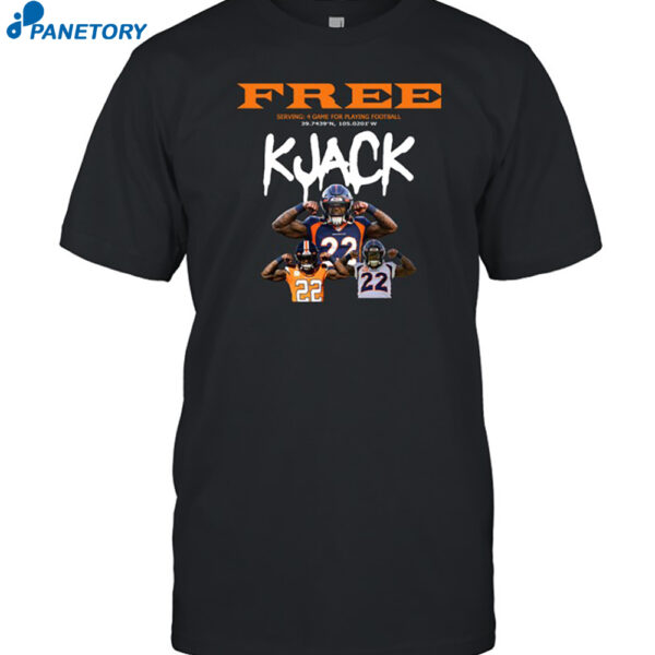Denver Broncos Free Kareem Jackson Shirt