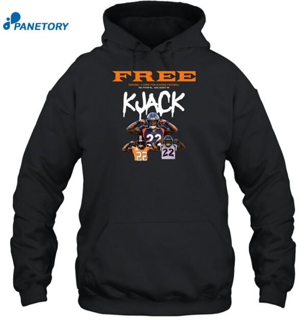 Denver Broncos Free Kareem Jackson Shirt