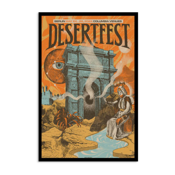 Desertfest Berlin May 26 2024 Event Poster Columbia Venues Poster