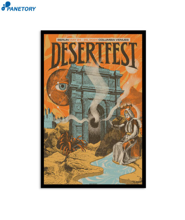 Desertfest Berlin May 26 2024 Event Poster Columbia Venues Poster