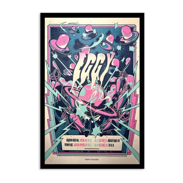Eggy November 17 2023 Putnam Place Saratoga Springs Ny Poster