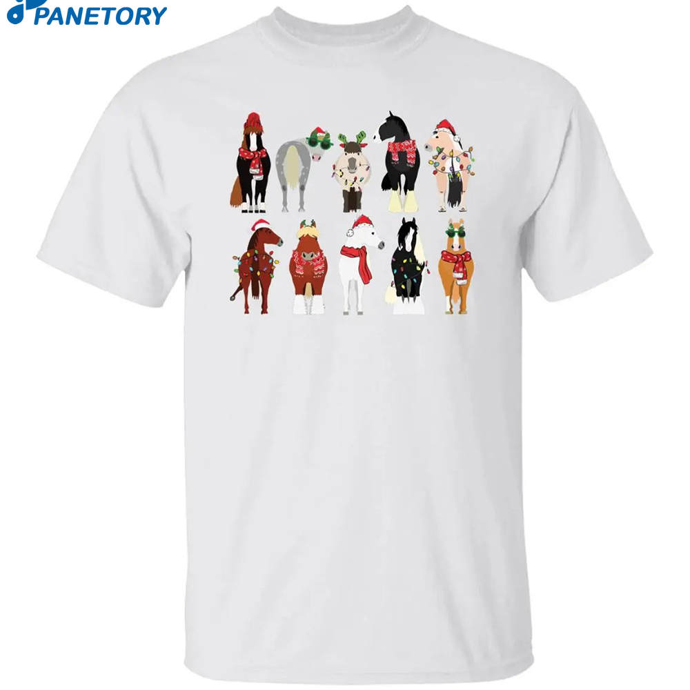 Horse Lover Animal Christmas Sweatshirt 6 Horse Lover Animal Christmas Sweatshirt 1