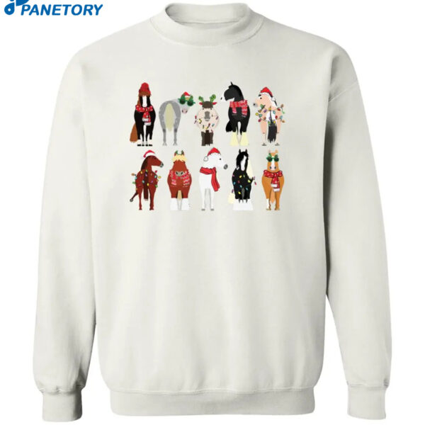 Horse Lover Animal Christmas Sweatshirt