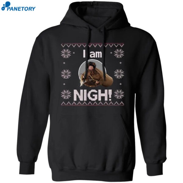 I Am Nigh Dwight Belsnickel Christmas Sweater