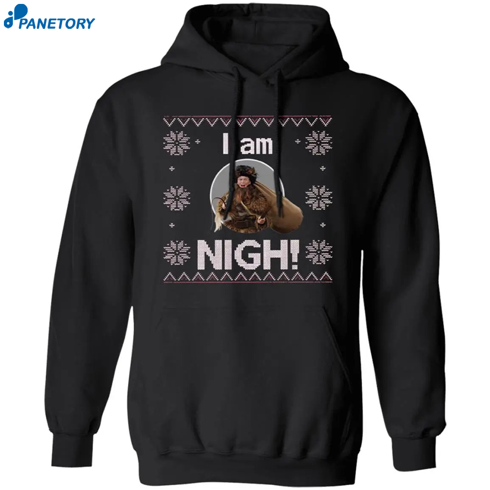 I Am Nigh Dwight Belsnickel Christmas Sweater 7 I Am Nigh Dwight Belsnickel Christmas Sweater 2