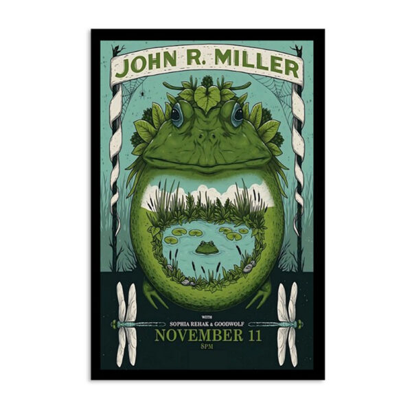 John R. Miller With Sophia Rehak And Goodwolf Nov 11 2023 Poster