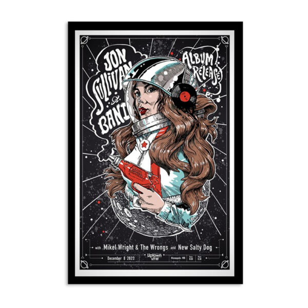 Jon Sullivan Band Soul Supplier Album Release Dec 8 2023 Poster