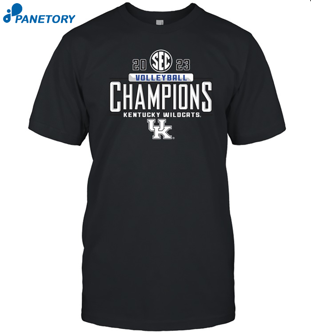 Kentucky Wildcats 2023 Sec Women's Volleyball Champions Shirt 8 Kentucky Wildcats 2023 Sec Women's Volleyball Champions Shirt