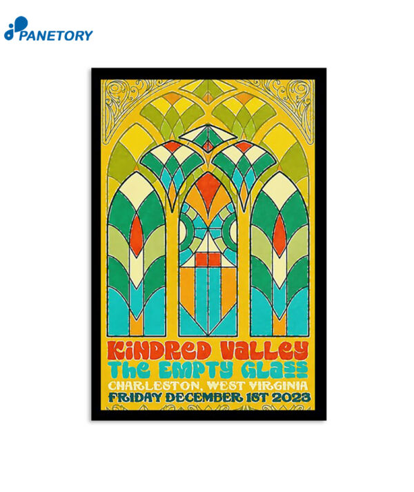 Kindred Valley Show Poster Charleston Wv Dec 2023 Poster