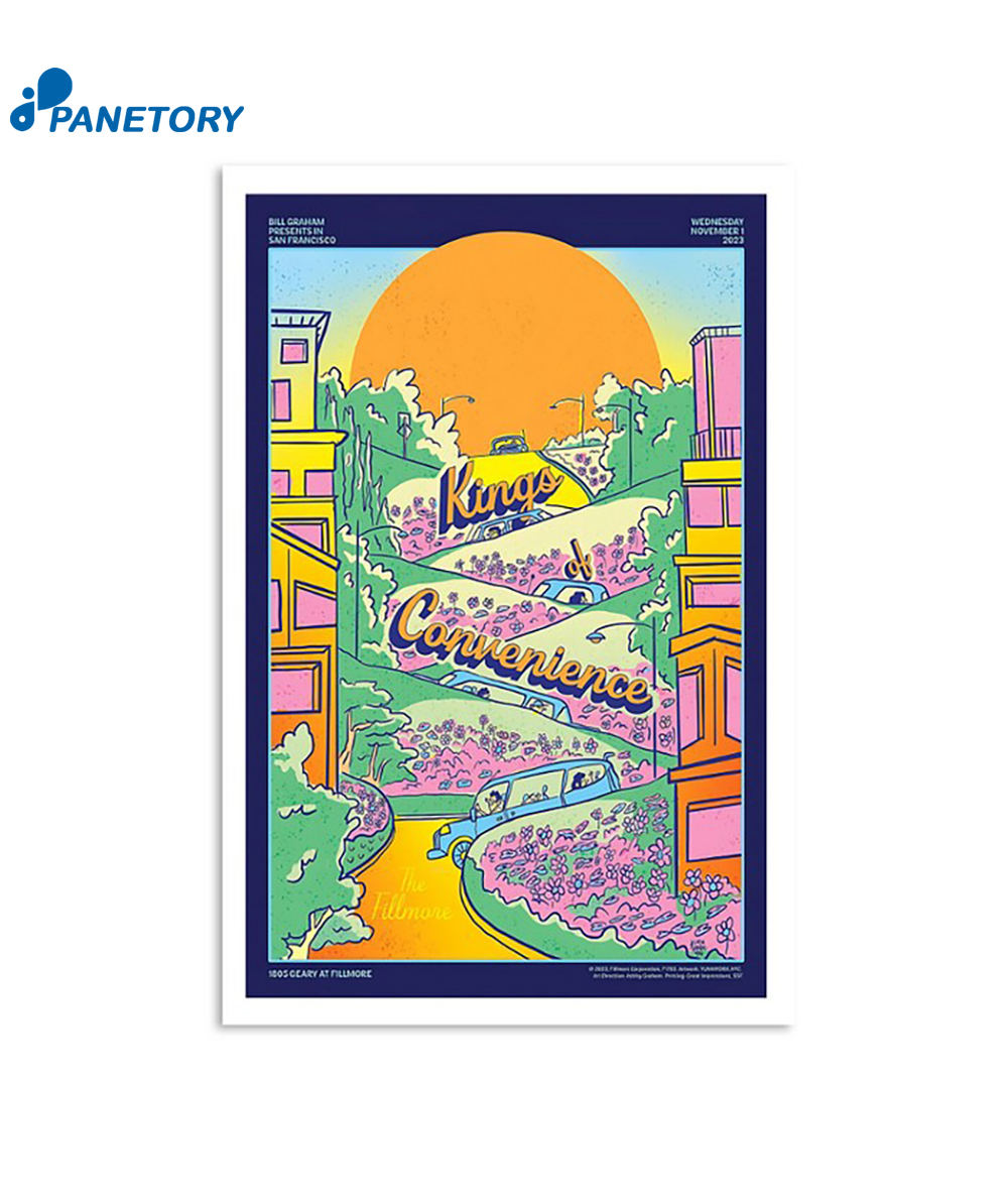 Kings Of Convenience San Francisco Ca Nov 1 2023 Poster 2 Kings Of Convenience San Francisco Ca Nov 1 2023 Poster
